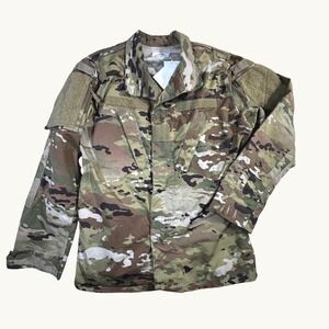 US Army Issue Women S OCP Camouflage Combat Uniform Jacket 36R Insect Shield New